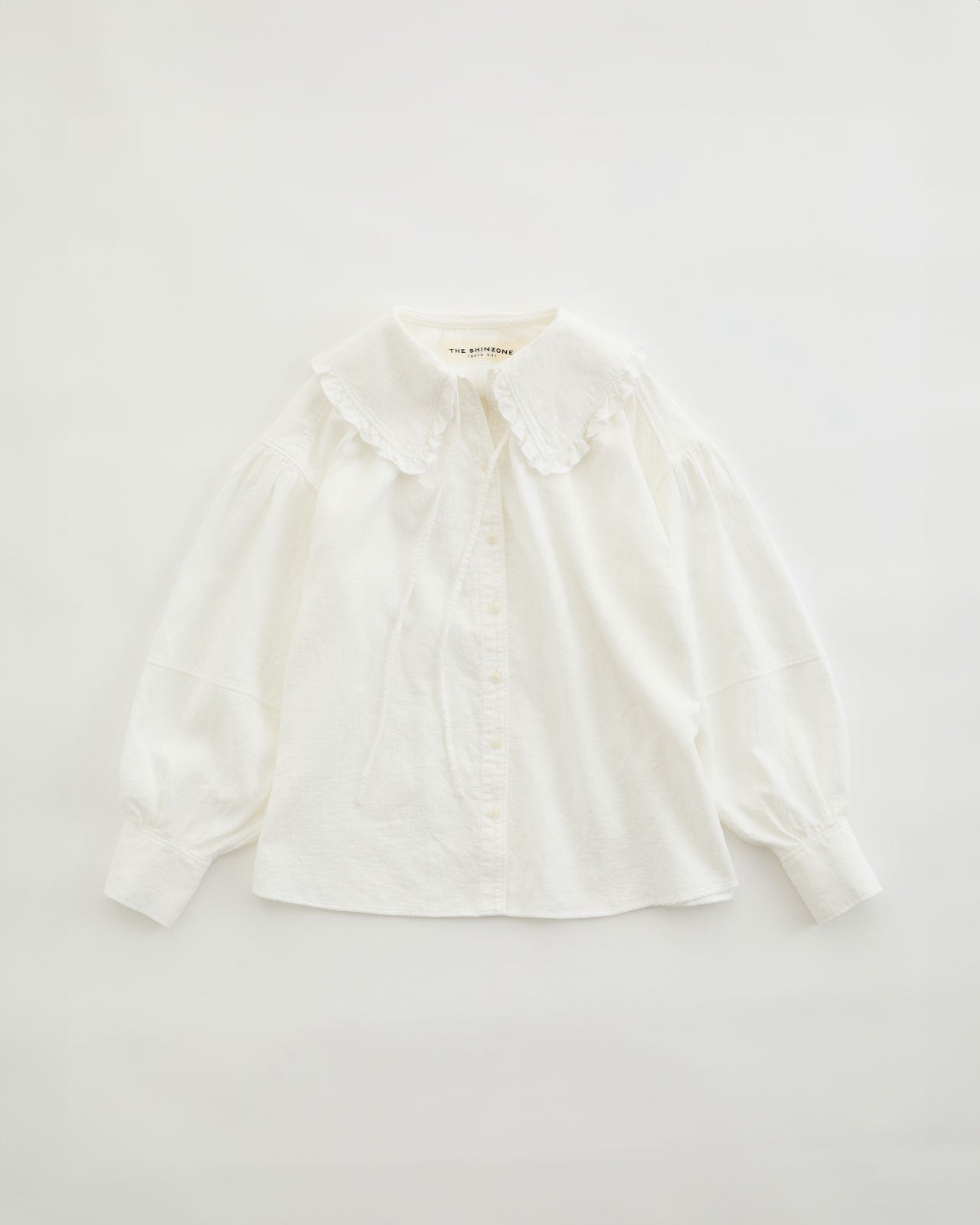 Shinzone（シンゾーン）】ORGANIC COTTON GAUZE ブラウス