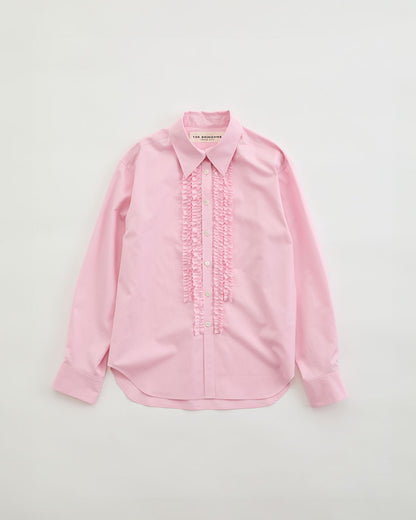 COTTON FRILLED SHIRT