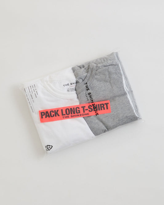 【新色GRAY】PACK LONG SLEEVE TEE