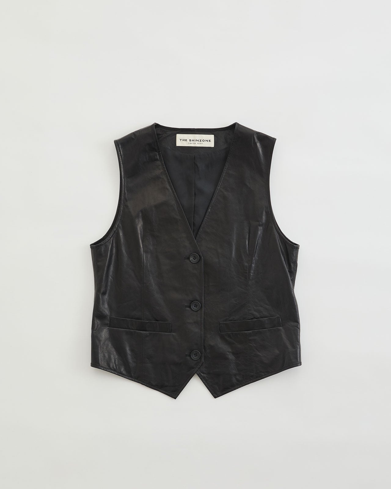 LEATHER VEST