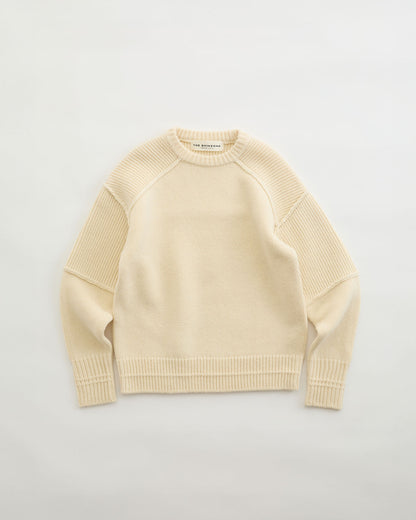 【11月中旬お届け】CHUNKY PULLOVER KNIT