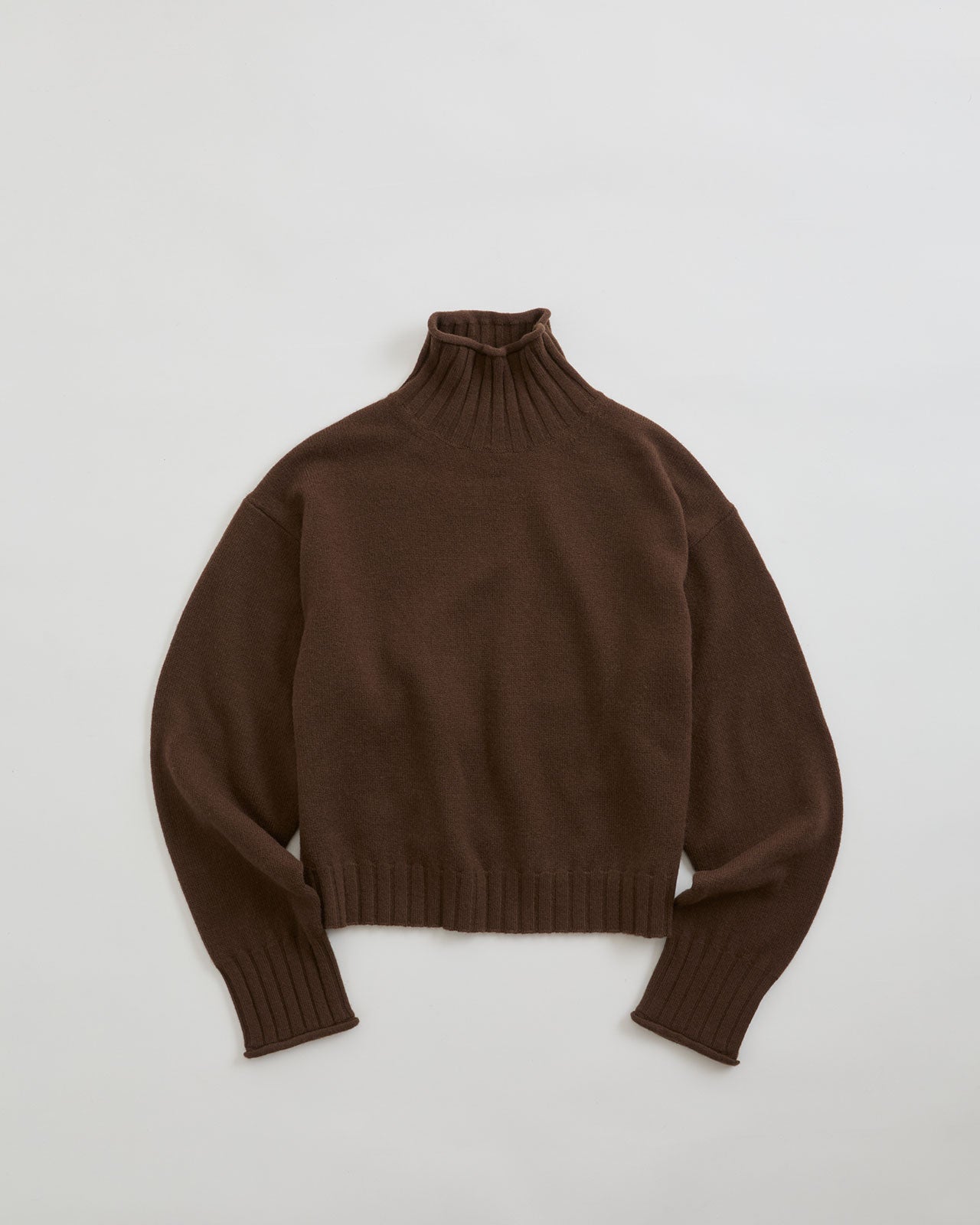 【11月中旬お届け】WOOL HIGH NECK KNIT