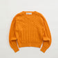 COTTON CASHMERE CABLE KNIT