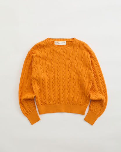 【40%OFF】COTTON CASHMERE CABLE KNIT