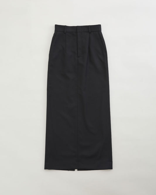 TWILL PENCIL SKIRT