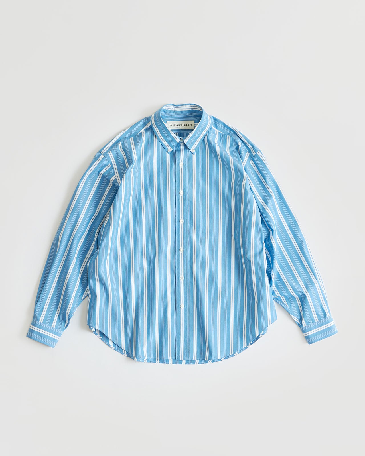 Shinzone（シンゾーン）】STRIPE DADDY SHIRT ダディシャツ