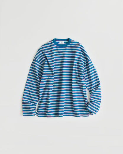 【50%OFF】MULTI BORDER LONG TEE
