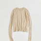 COTTON CASHMERE SHEER KNIT