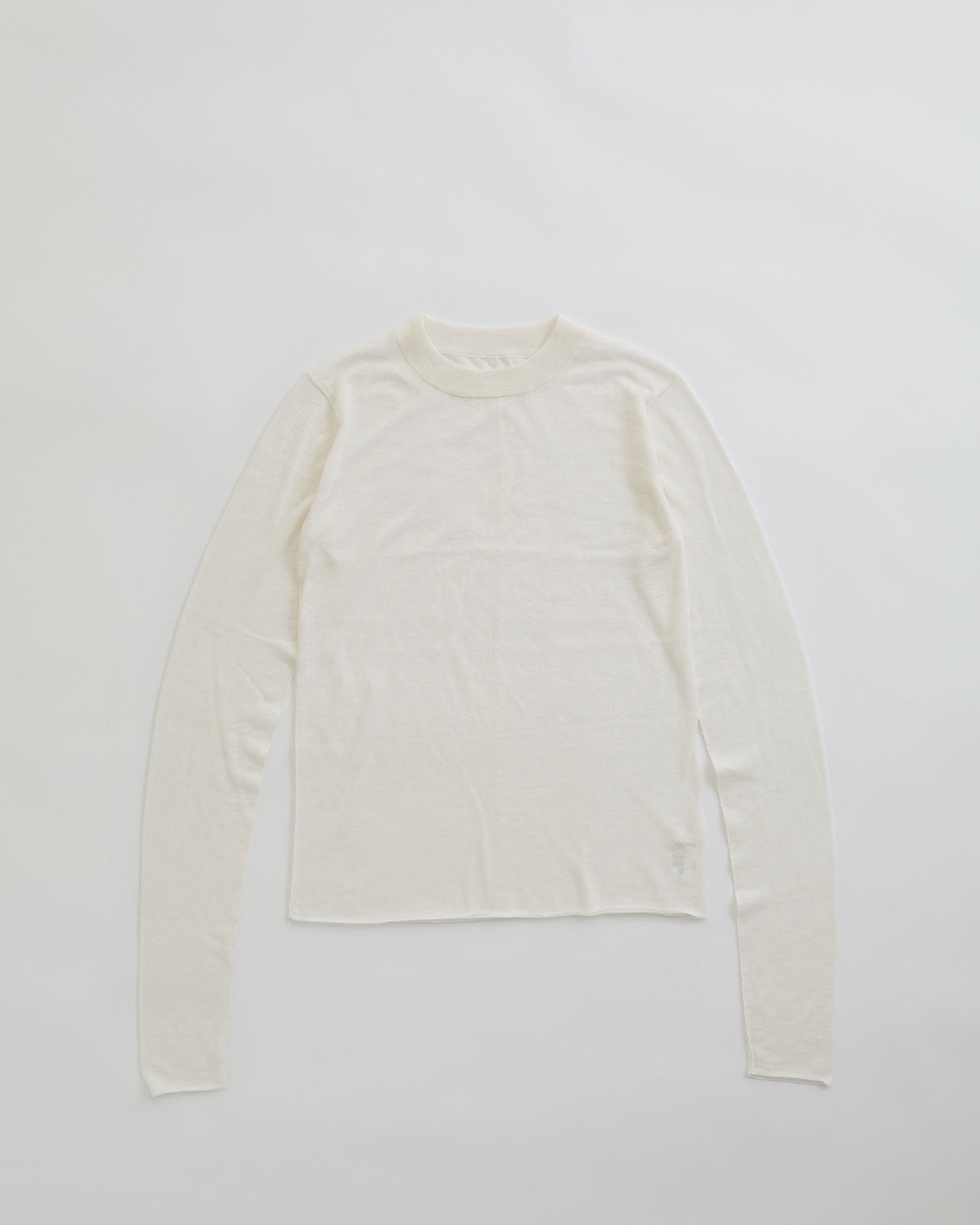 COTTON CASHMERE SHEER KNIT