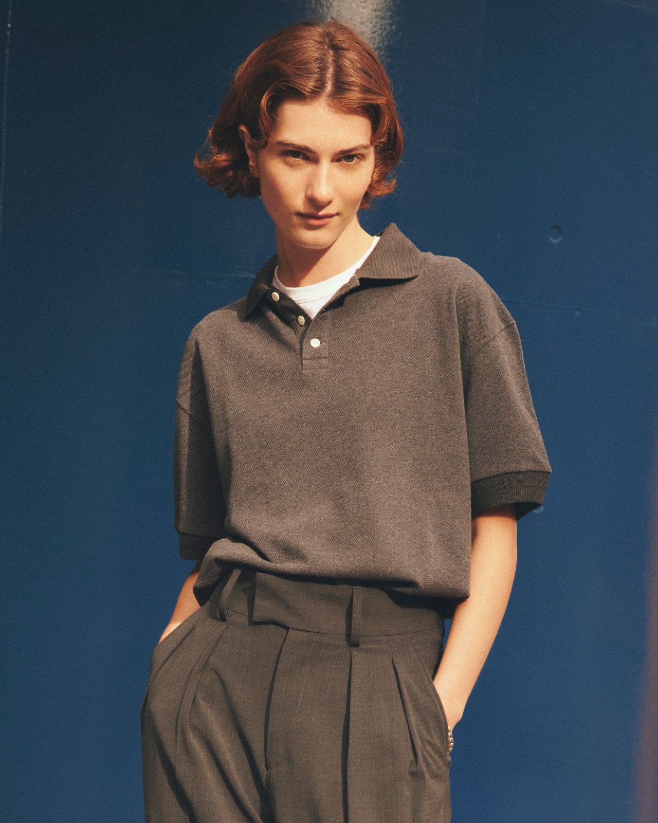 THE SHINZONE シンゾーン ワイド ポロシャツ WIDE POLO SHIRT – Shinzone