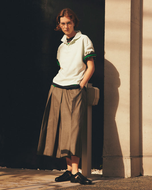 WIDE POLO SHIRT