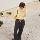 【BROWN&YELLOW：4月中旬お届け】HIGH TWIST COTTON CARDIGAN