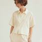 TILE PATTERN EMBROIDERY SHIRT