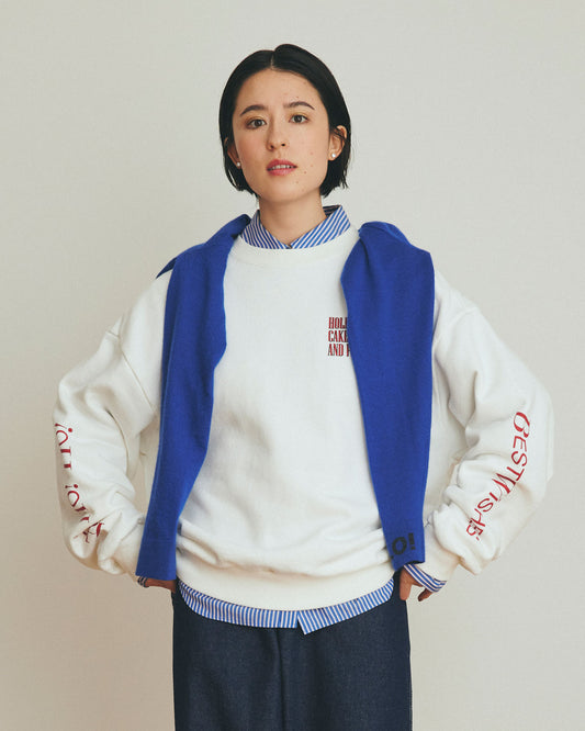 【11月下旬お届け】HOLIDAY SWEAT SHIRT