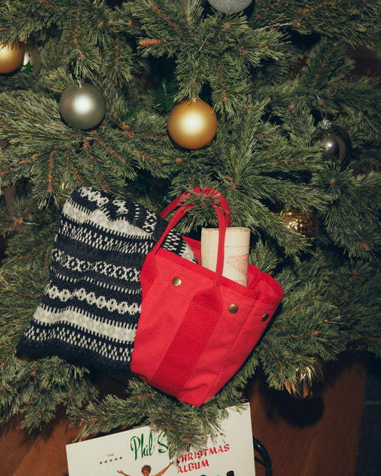 USEFUL TOTE BAG(SMALL) /RED