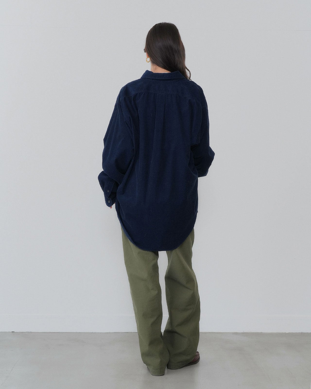 【9月中旬お届け】WASHED CORDUROY SHIRT
