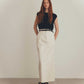 HIGH TWISTED COTTON  KNIT VEST