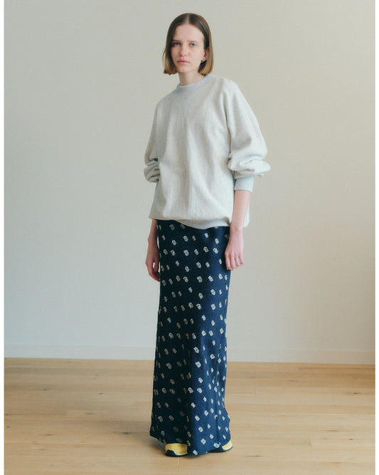 SIMON DOTS JACQUARD SKIRT