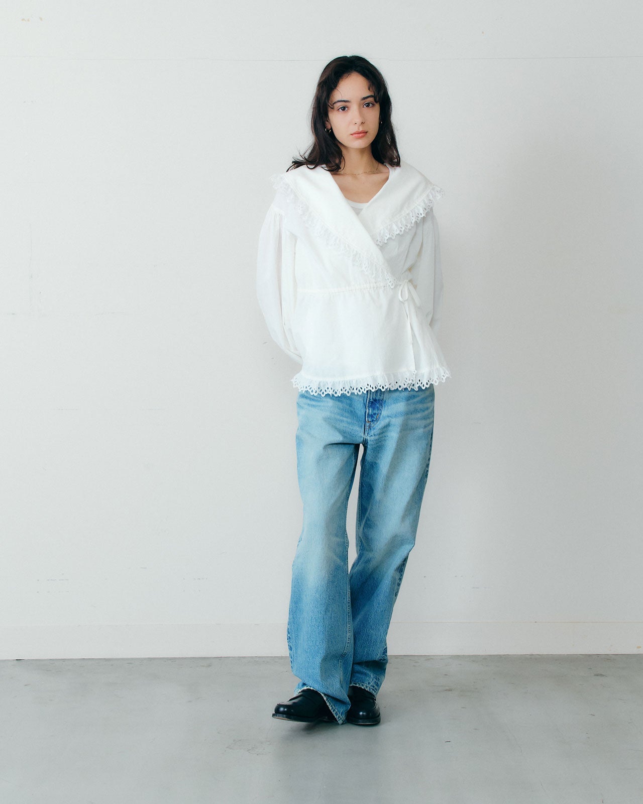 8月下旬お届け】CACHE COEUR BLOUSE – Shinzone