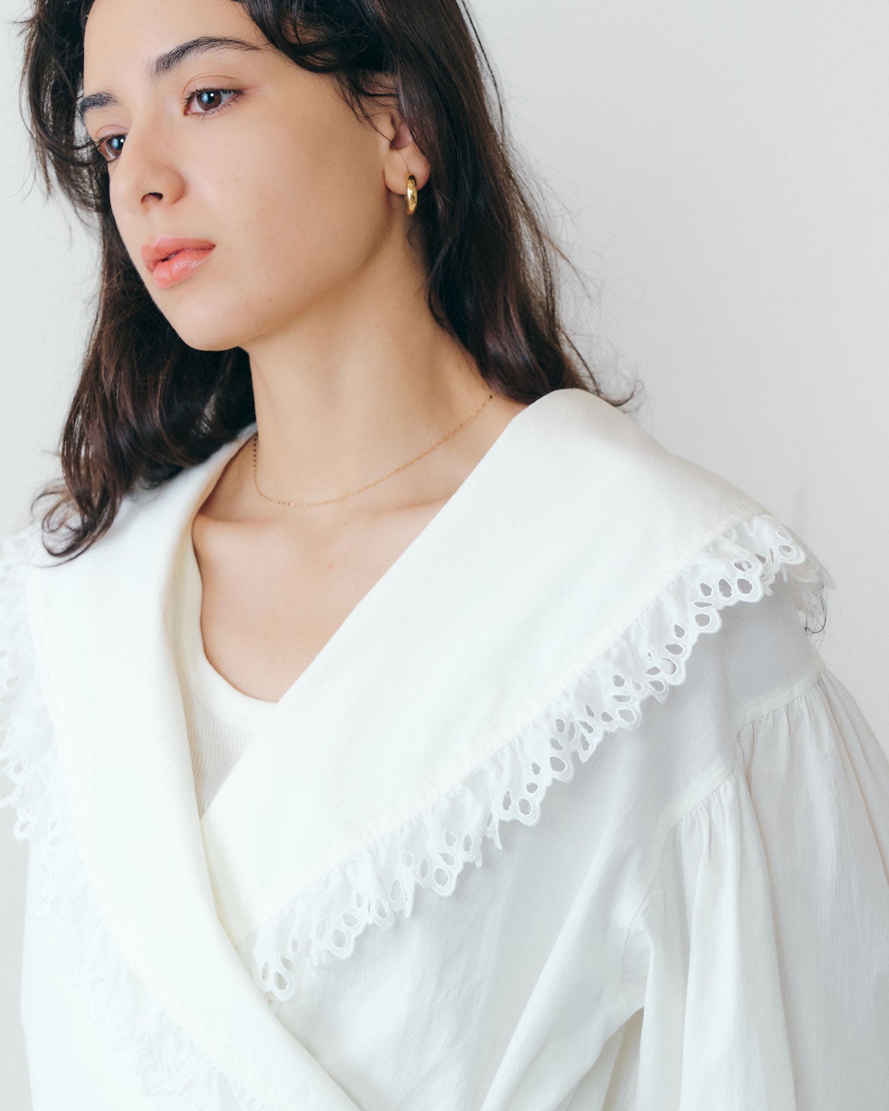 8月下旬お届け】CACHE COEUR BLOUSE – Shinzone