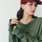 【9月下旬入荷予定】C/W HENLEY NECK SHIRT
