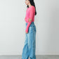 【9月下旬お届け】CASHMERE SILK RIB KNIT