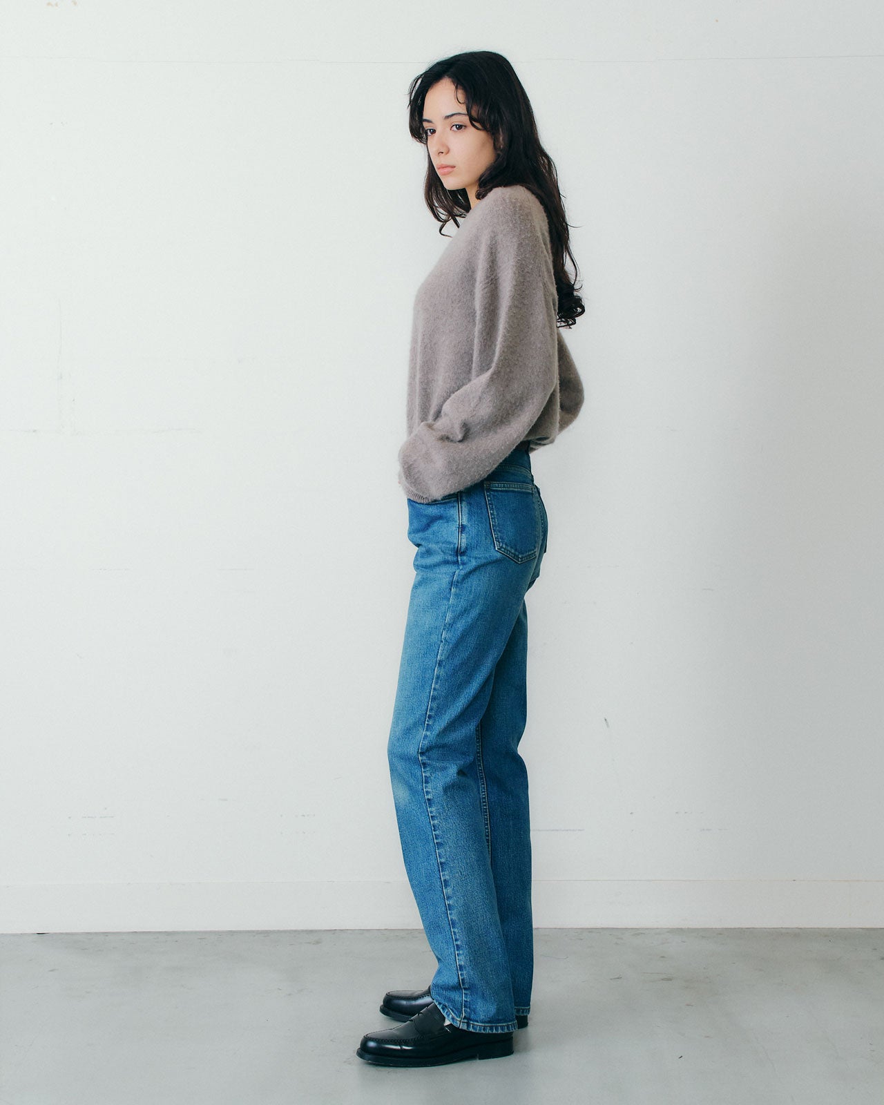 【9月下旬お届け】KITTY STRETCH DENIM PANTS