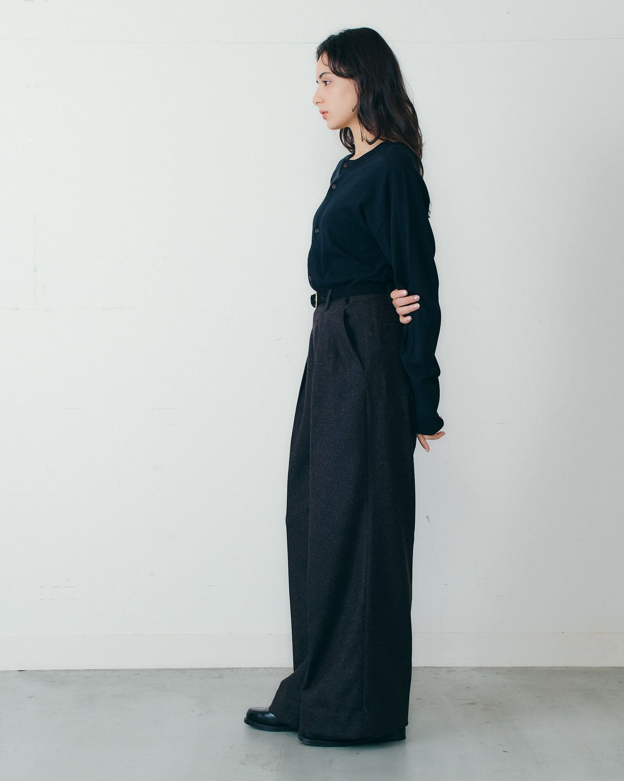 【9月下旬入荷予定】C/W CREW NECK CARDIGAN