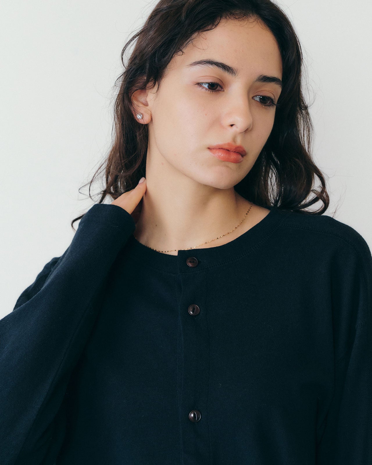 【9月下旬入荷予定】C/W CREW NECK CARDIGAN