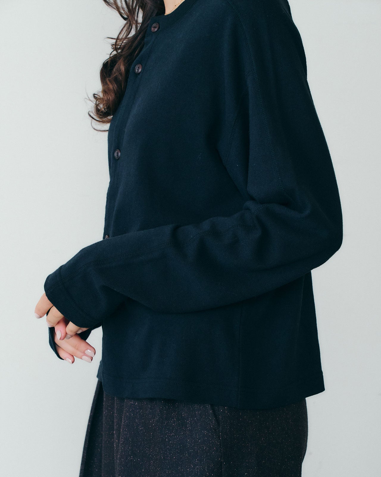 【9月下旬入荷予定】C/W CREW NECK CARDIGAN