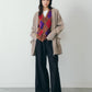 【10月中旬入荷予定】WOOL KNIT ZIP CARDIGAN