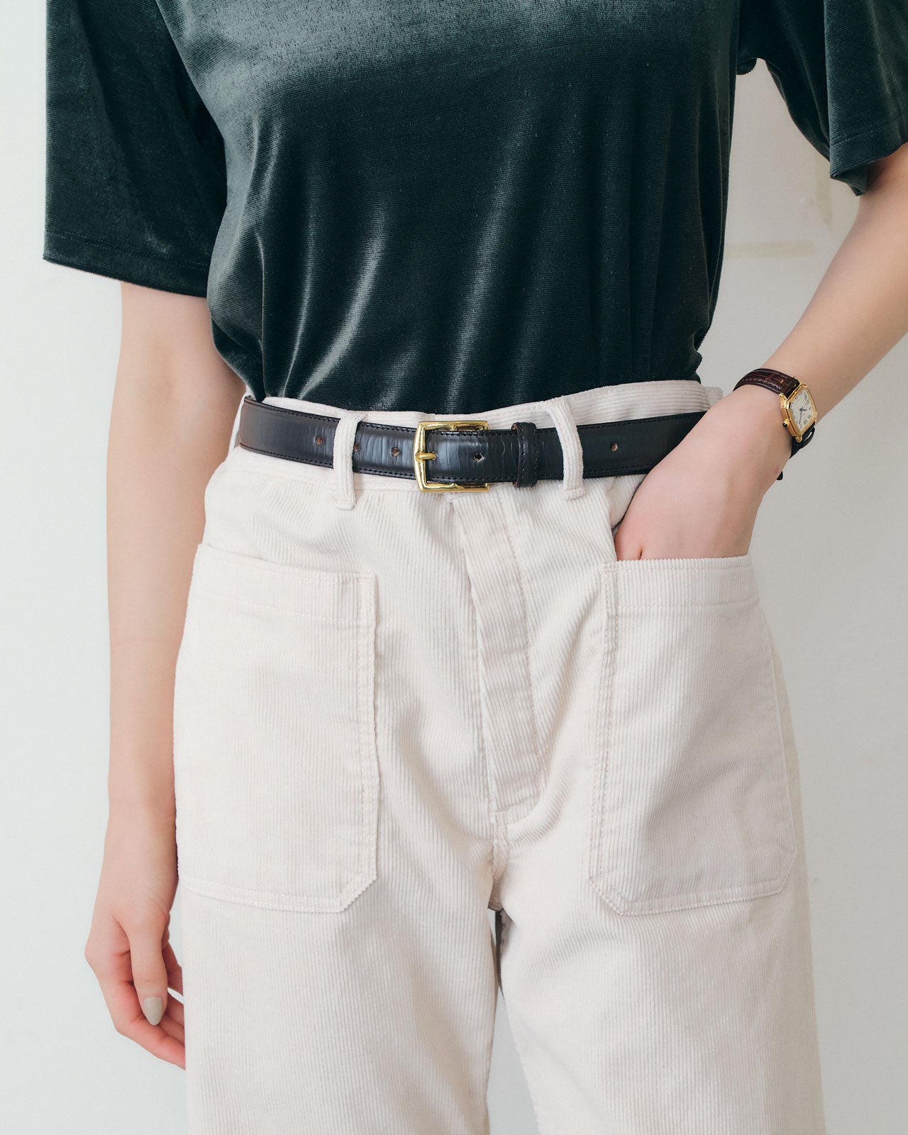 【9月下旬お届け】CORDUROY MARINE PANTS