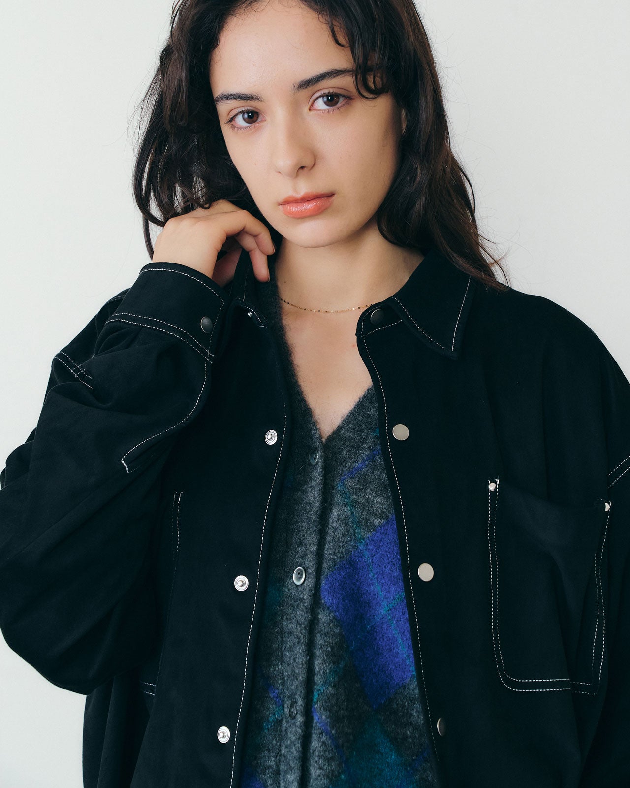 SUEDE SHIRT