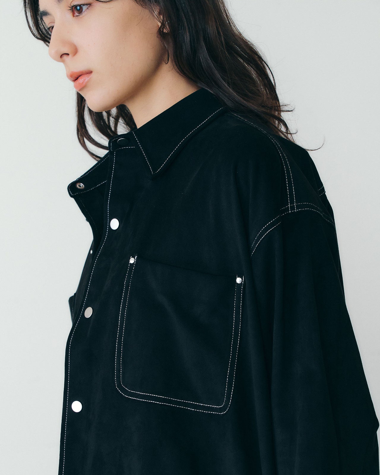 SUEDE SHIRT