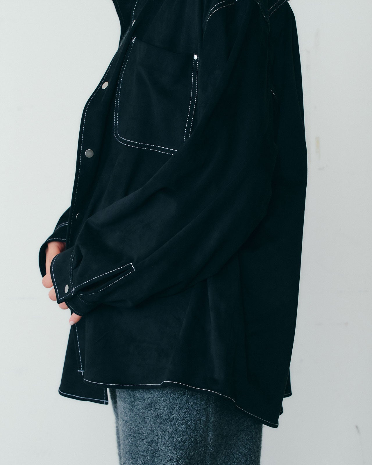 SUEDE SHIRT