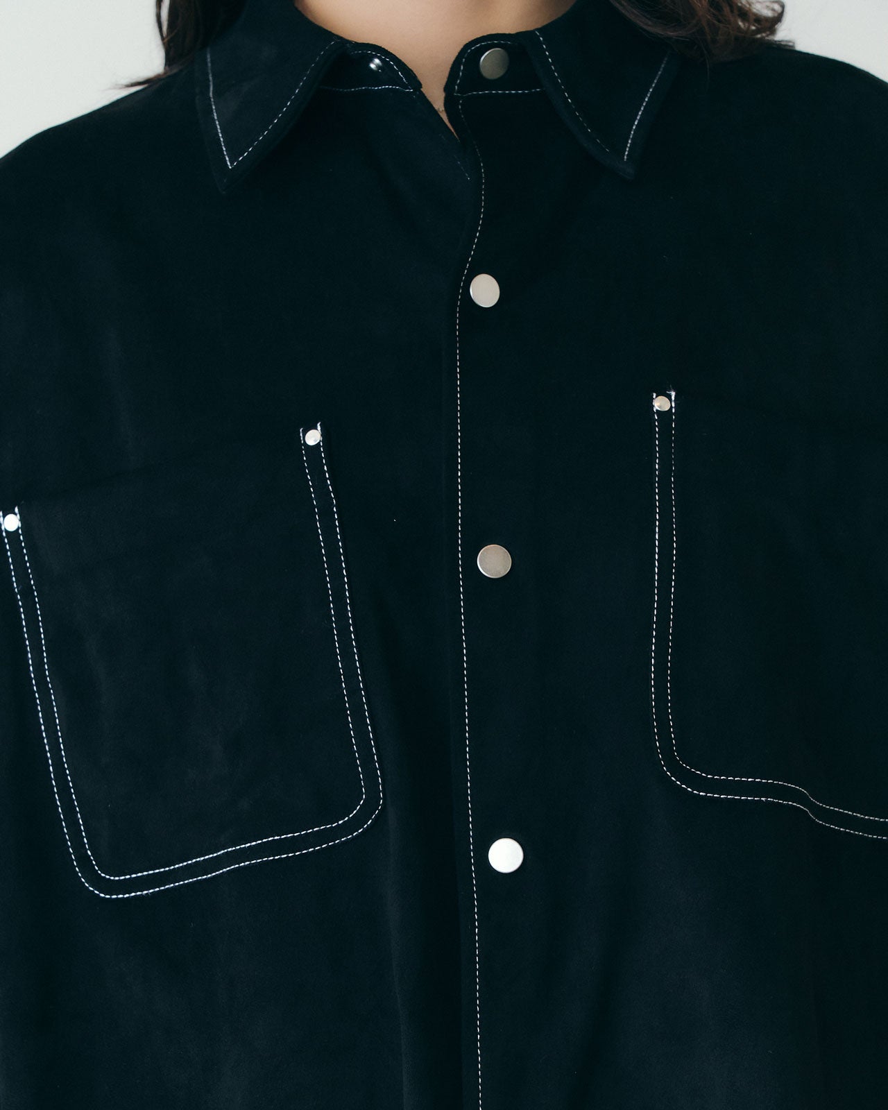 SUEDE SHIRT