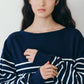 【9月下旬お届け】PANEL BORDER TEE