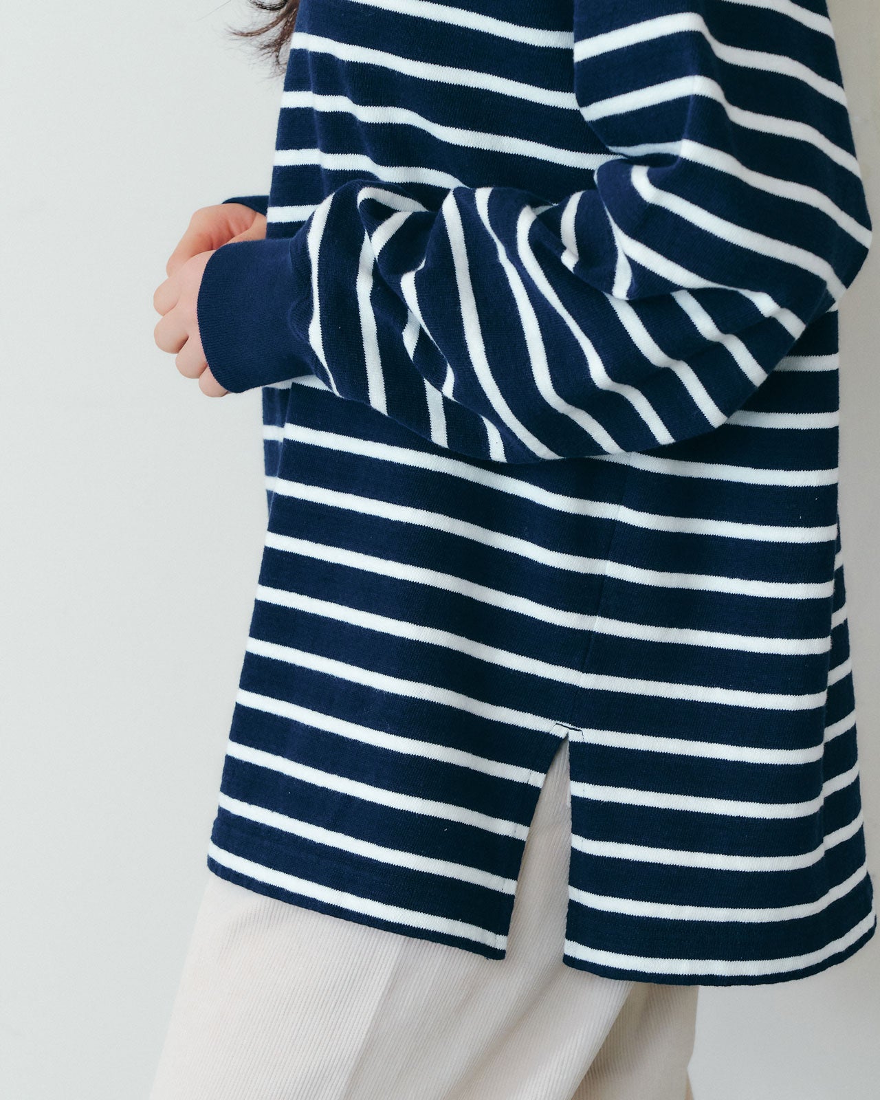 【9月下旬お届け】PANEL BORDER TEE