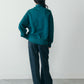 【9月中旬お届け】WOOL SEMI FLARE PANTS