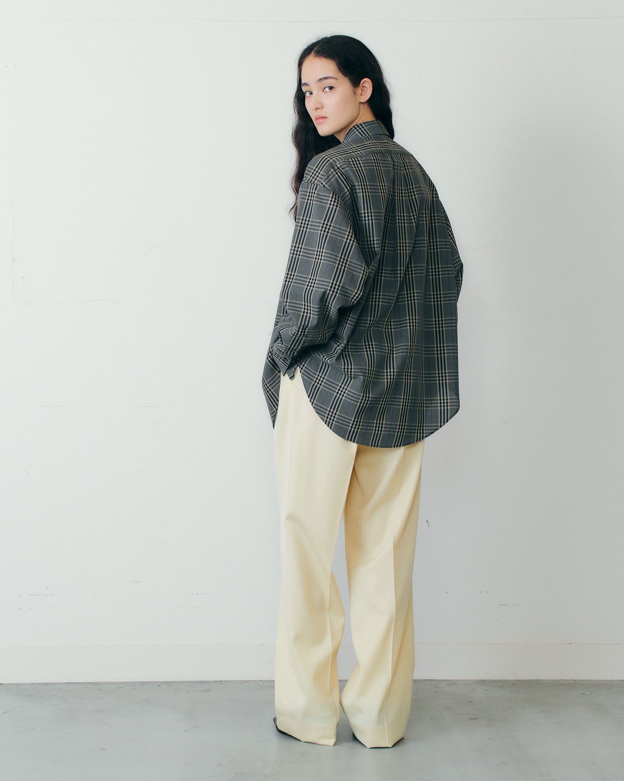 【9月下旬入荷予定】TWILL PLAID SHIRT