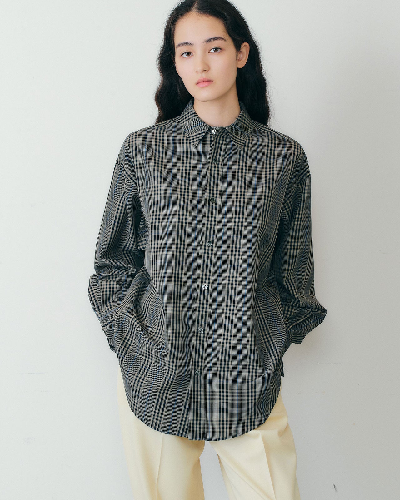 【9月下旬入荷予定】TWILL PLAID SHIRT