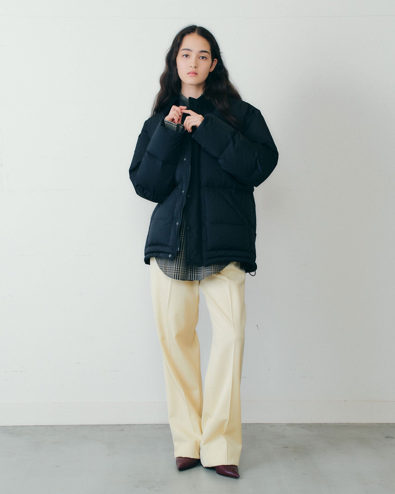 【9月下旬入荷予定】TWILL PLAID SHIRT