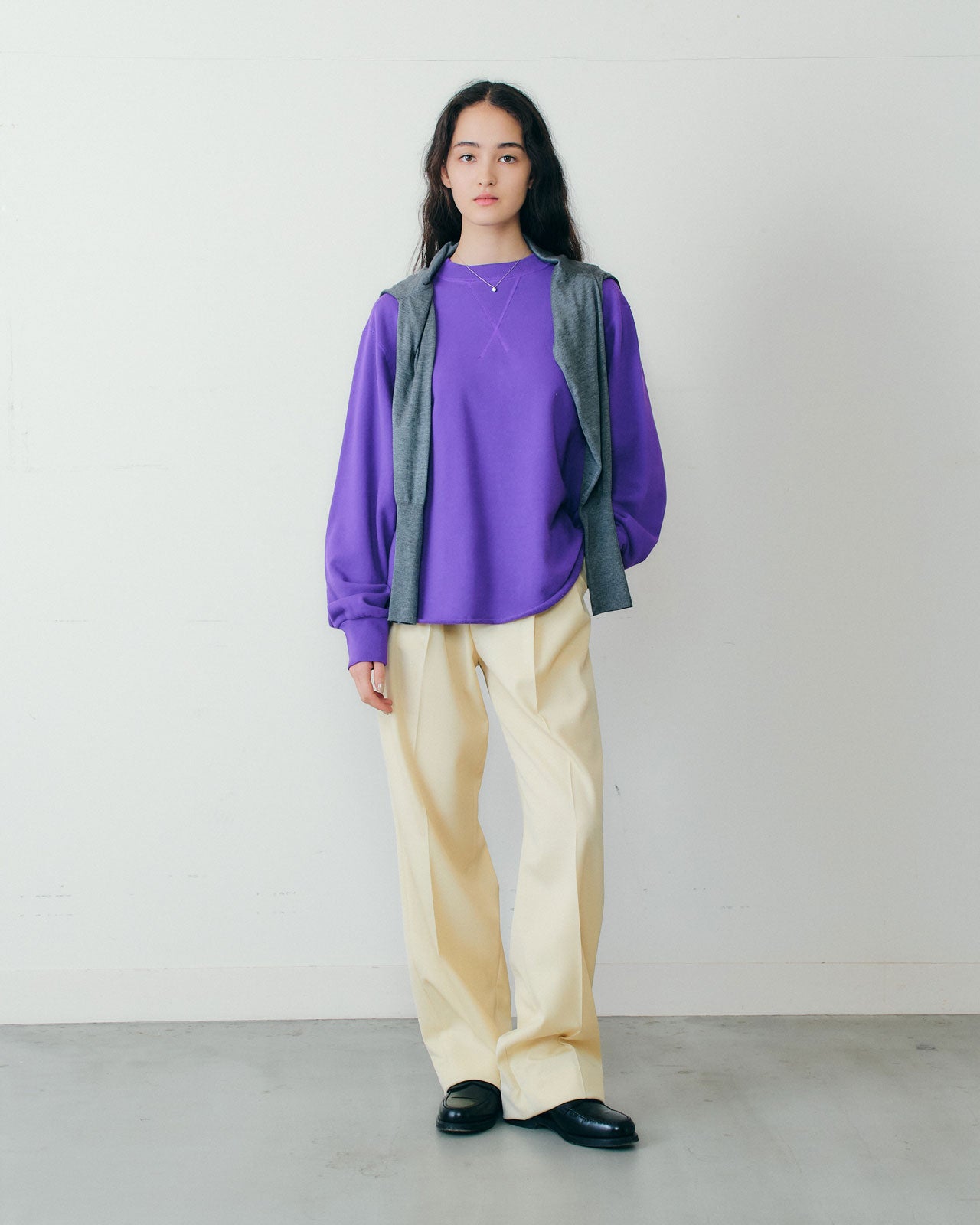 LUZ - 新品タグ付スージョ SULLO 薄中綿ALL ONE PUFF SHIRT 楽天市場】ニット レディース トップス 長袖 クルーネック
