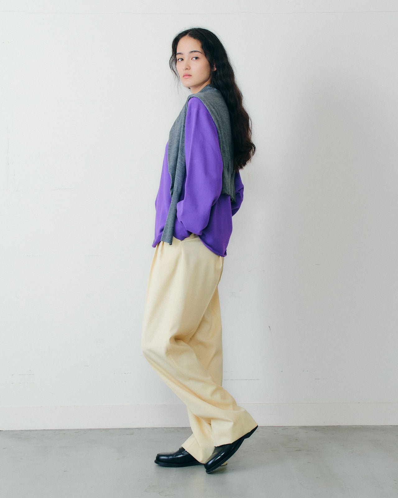 【新色PURPLE】W GAZETTE PULLOVER