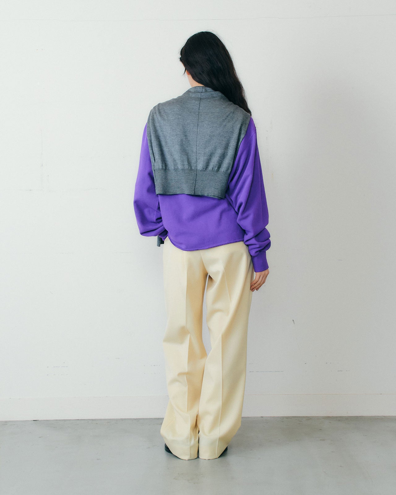 【新色PURPLE】W GAZETTE PULLOVER