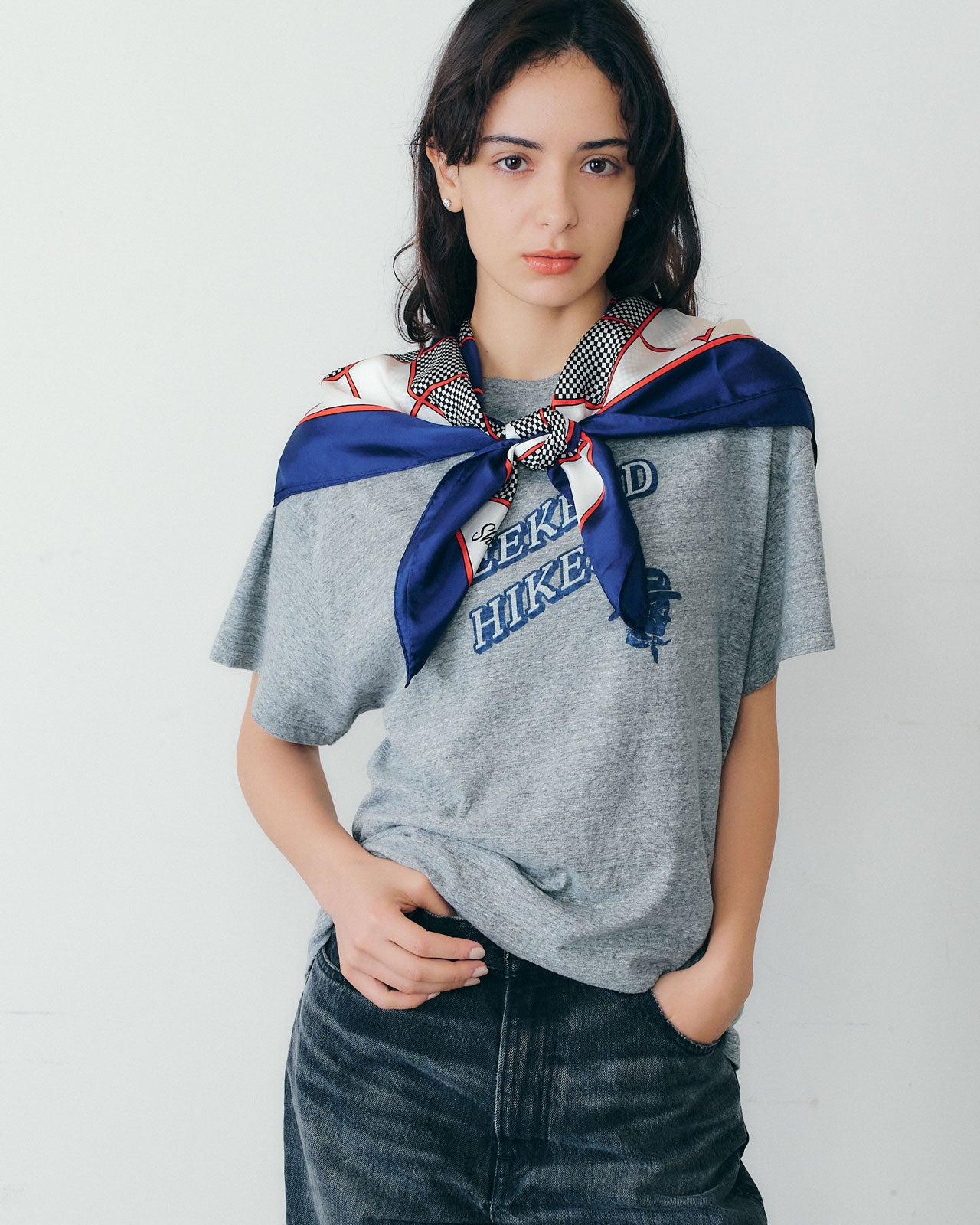 NEW YORK PATCHES SCARF
