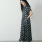 FLOWER BOUQUET PRINTED DRESS