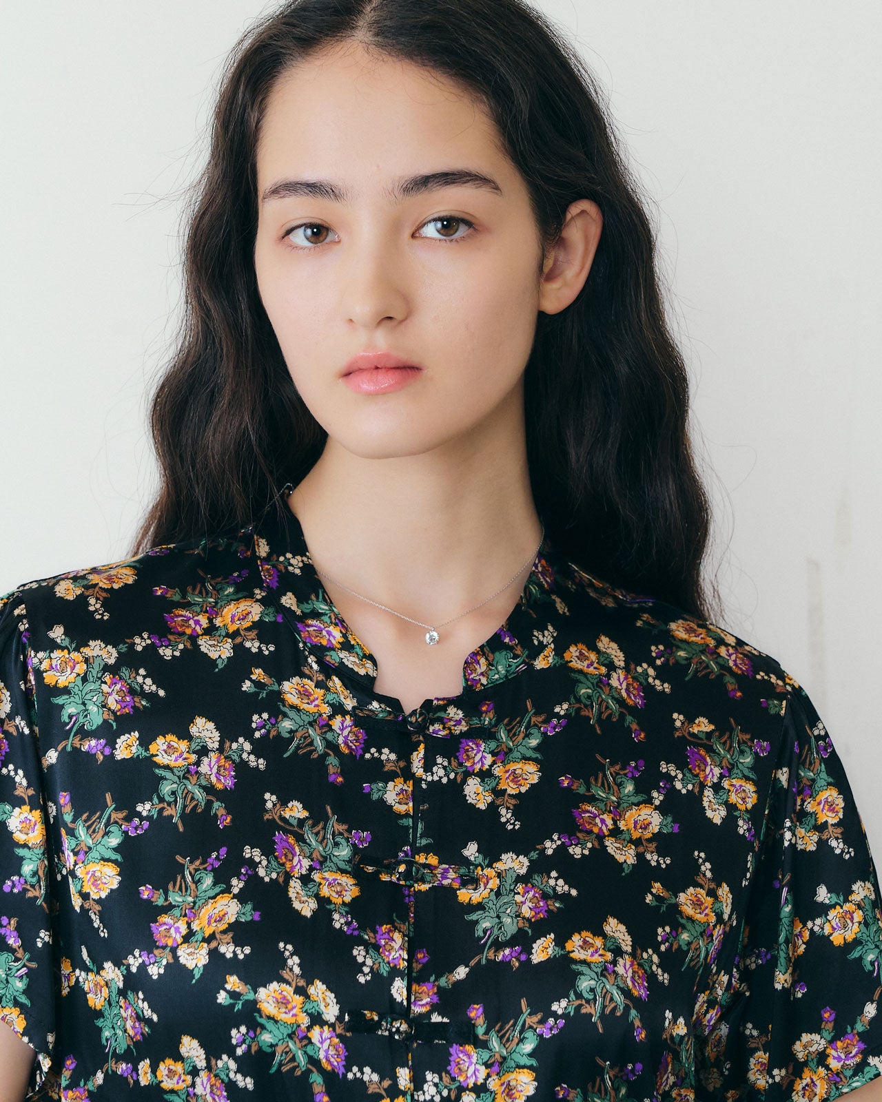 FLOWER BOUQUET PRINTED DRESS