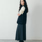 【9月中旬お届け】CHINA BUTTON QUILTED VEST