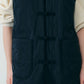 【9月中旬お届け】CHINA BUTTON QUILTED VEST